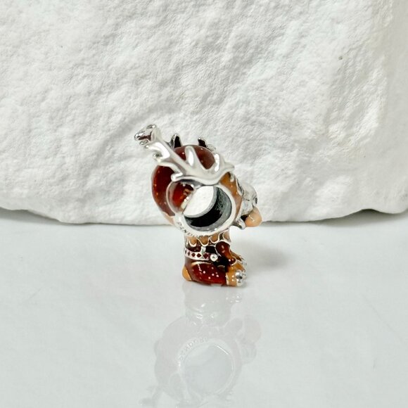 Pandora Disney Frozen Sven Charm S925 Silver Jewelry - Picture 2 of 4